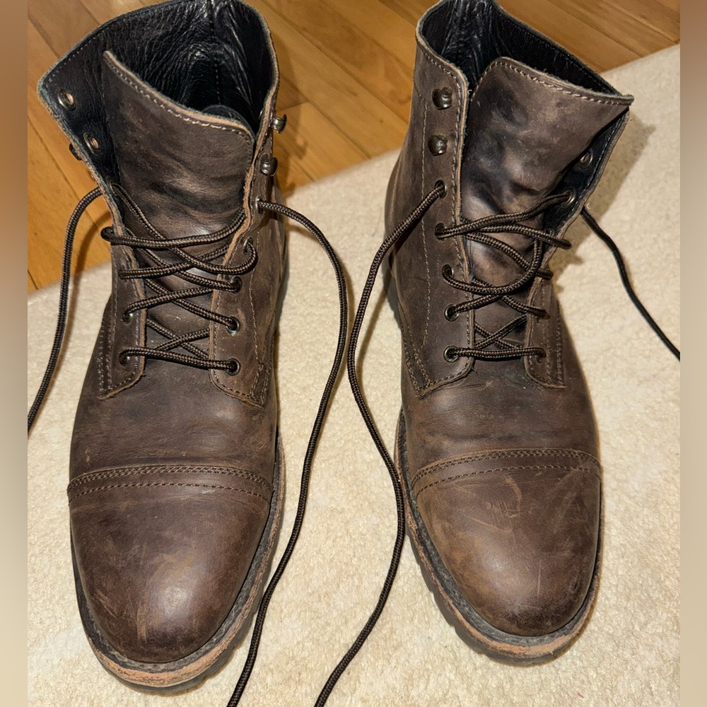 Thursday Boot Captain StormKing Lug Soles in Tobacco